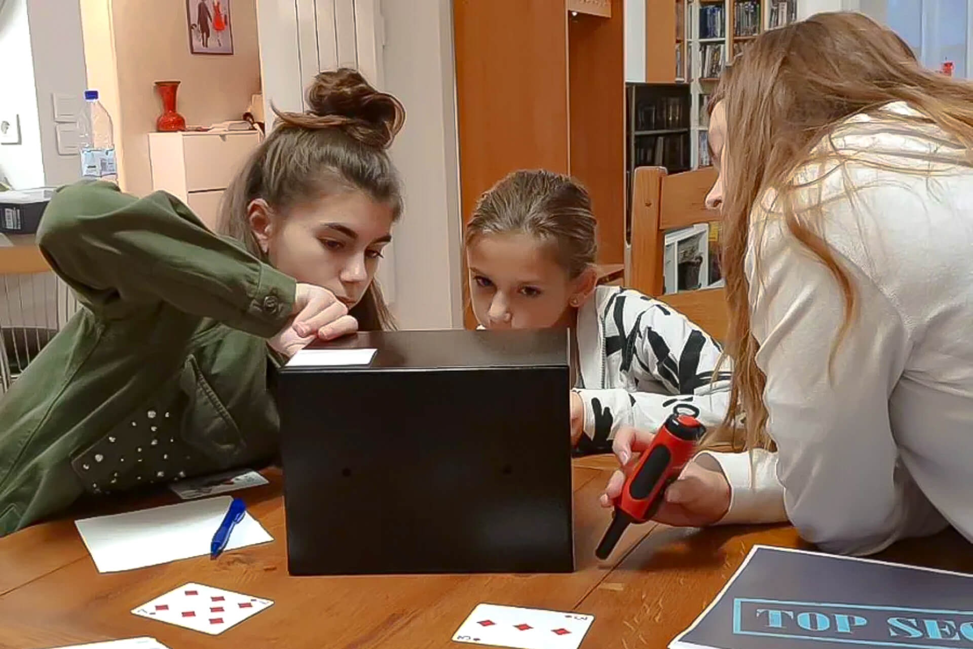 Anniversaire enfant escape game à domicile Paris