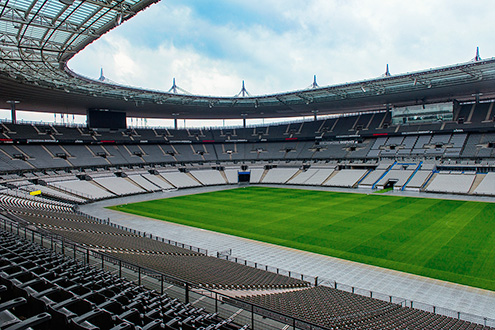 Visite des coulisses du Stade de France
