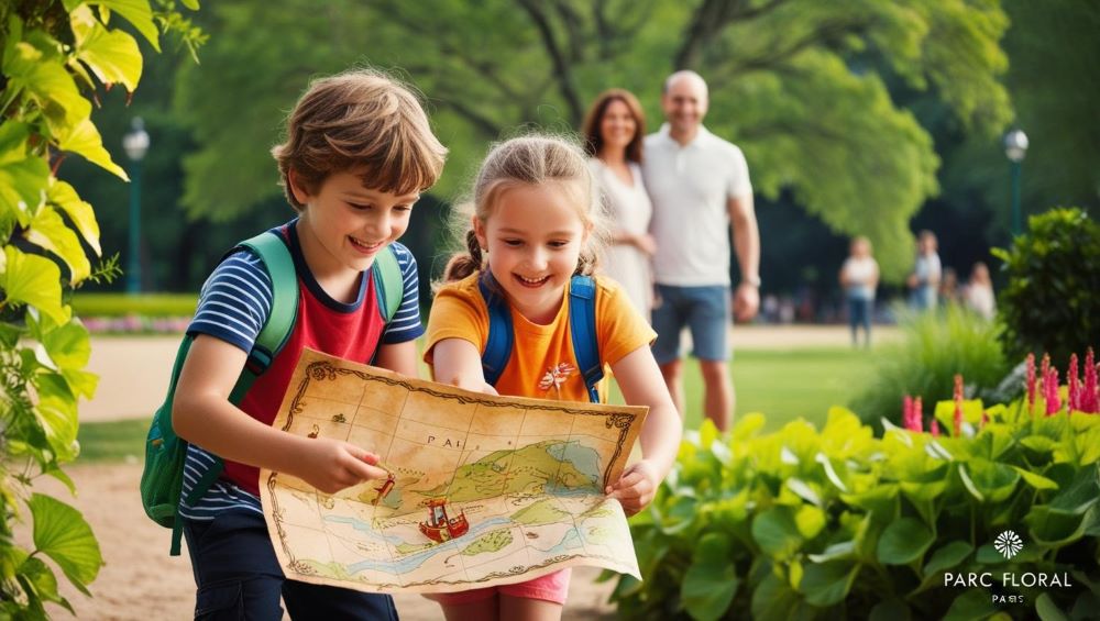 Parc Floral : escape game plein air