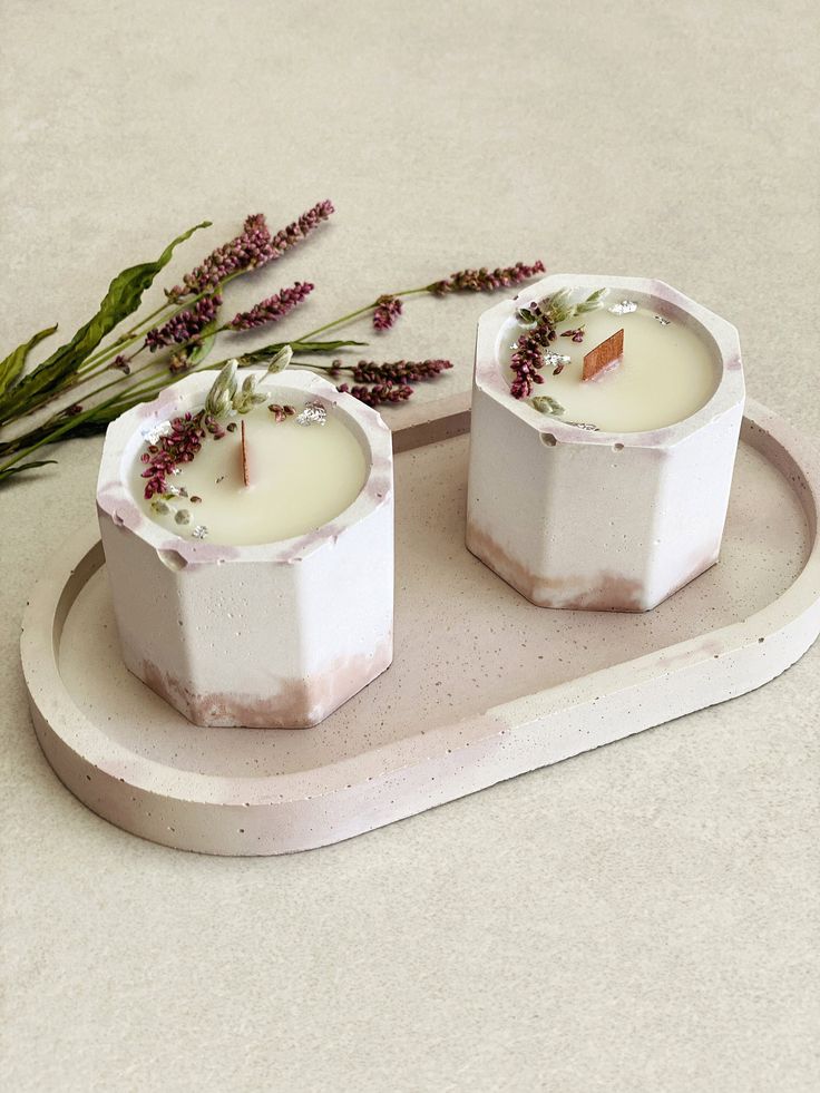 Atelier bougie jesmonite Paris