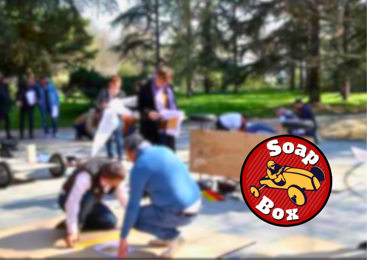 Team building Soap Box carton