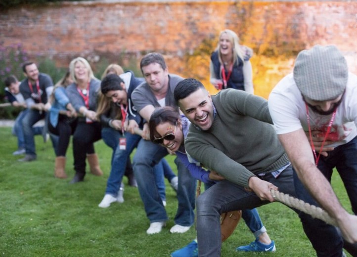Olympiades Entreprise Tir à la corde Paris