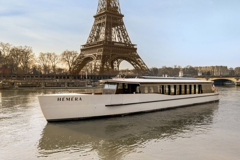 Soirée entreprise péniche Héméra croisière premium Paris