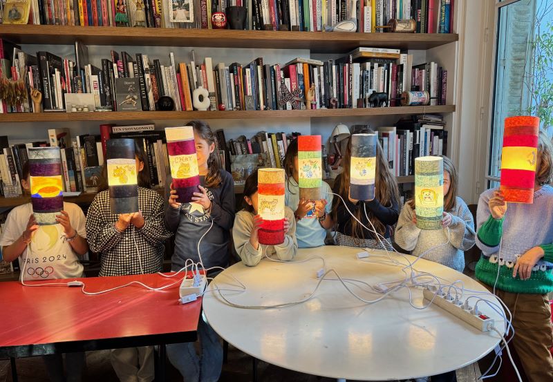 Atelier design luminaire anniversaire ado Paris 06