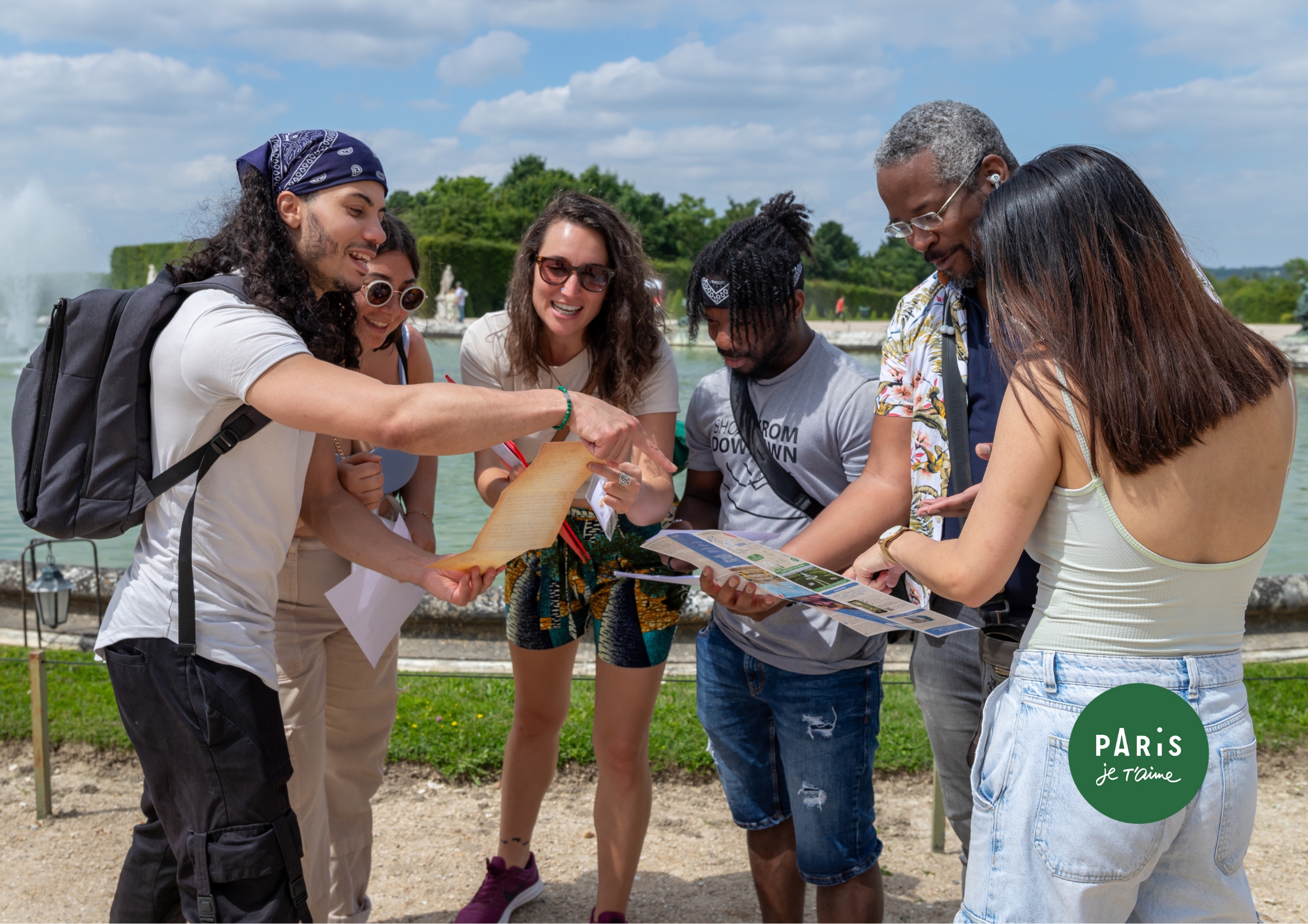 Enquête historique Jardins de Versailles Team Building