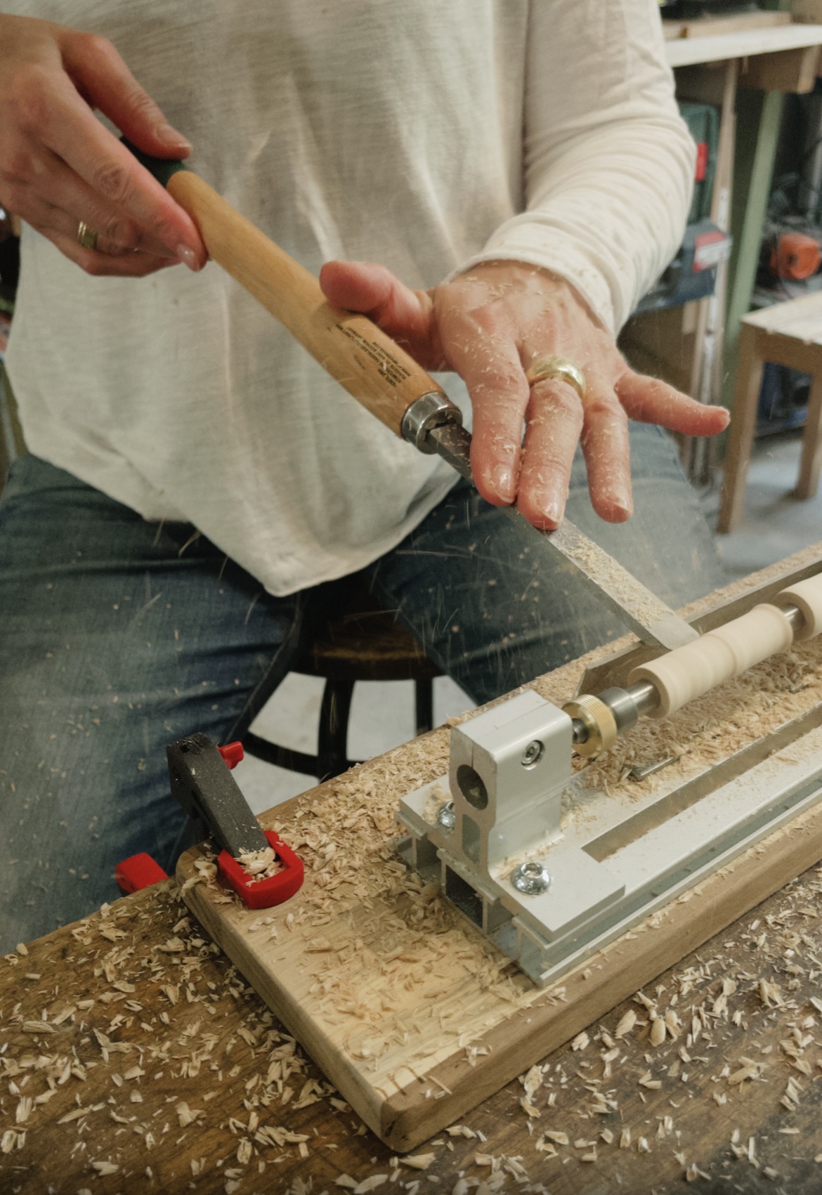 Atelier tournage bois team building Paris