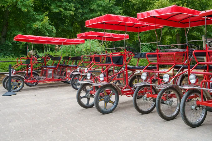 Balade en Rosalie au Parc Floral