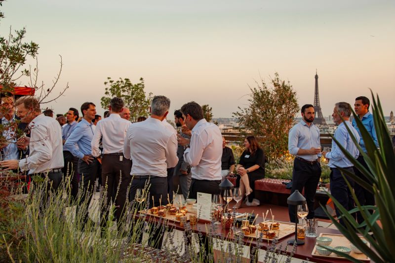 Rooftop Fuga R Soirée Entreprise Paris