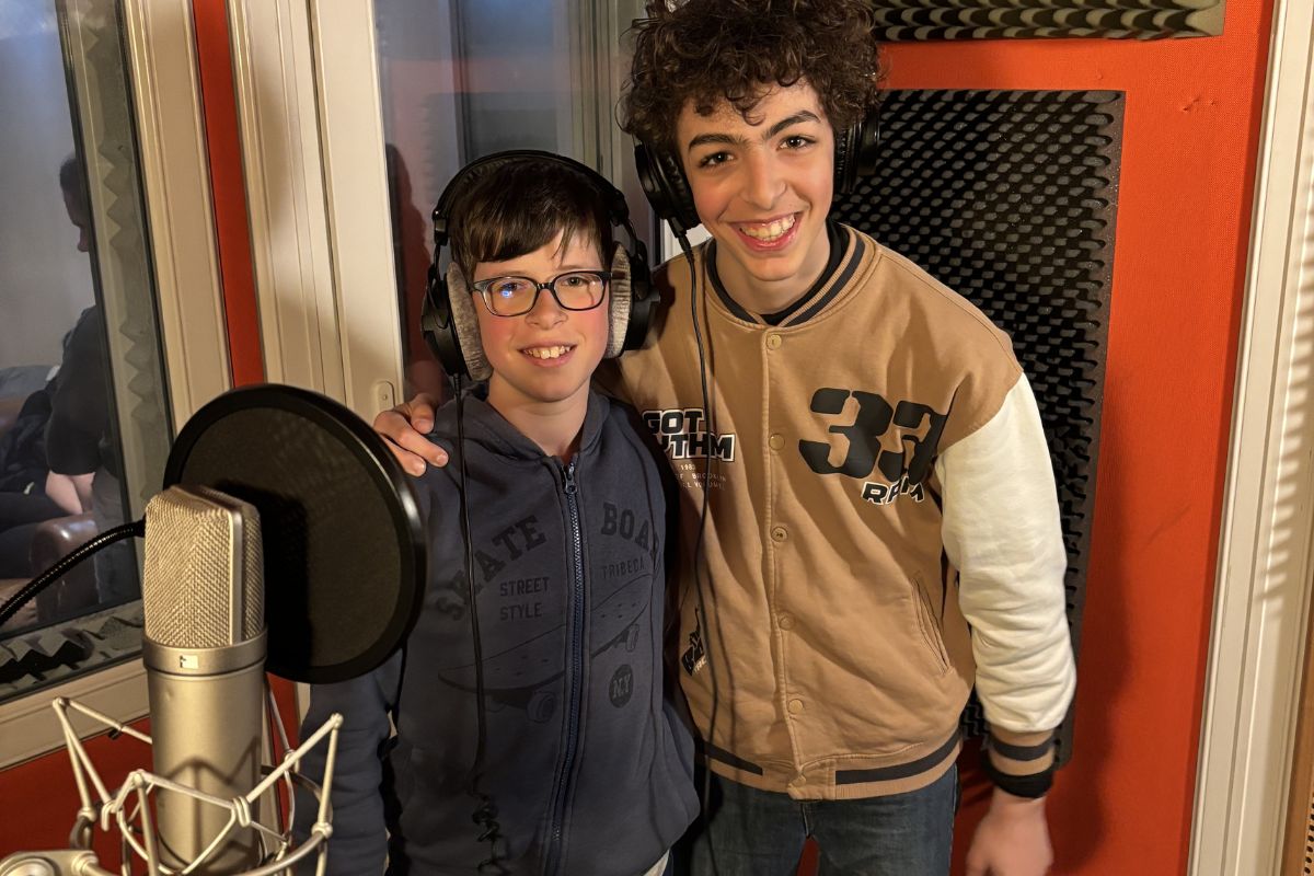 Anniversaire enfant enregistrement studio Paris