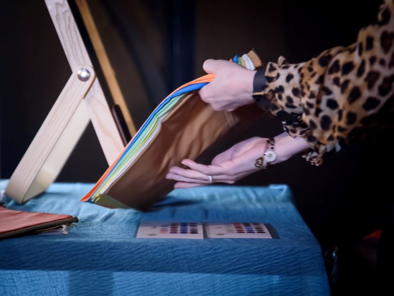 Atelier colorimétrie conseil en image