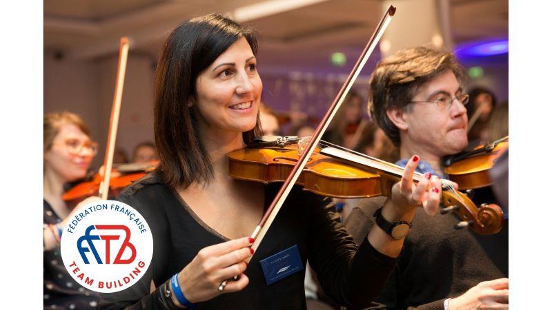 Expérience musicale immersive Symphorock & Voices en entreprise